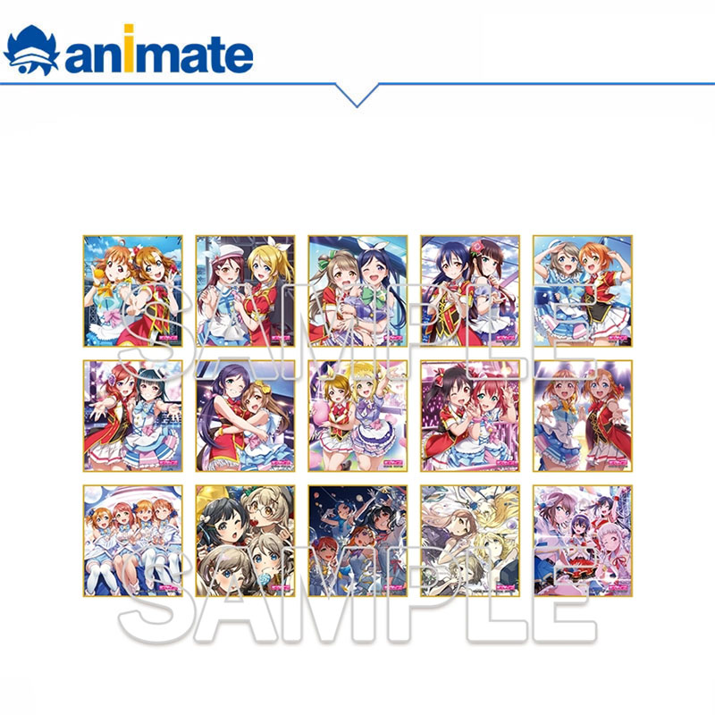 【现货】LoveLive!Days5周年纪念杂志封面集换式迷你色纸盒蛋官方