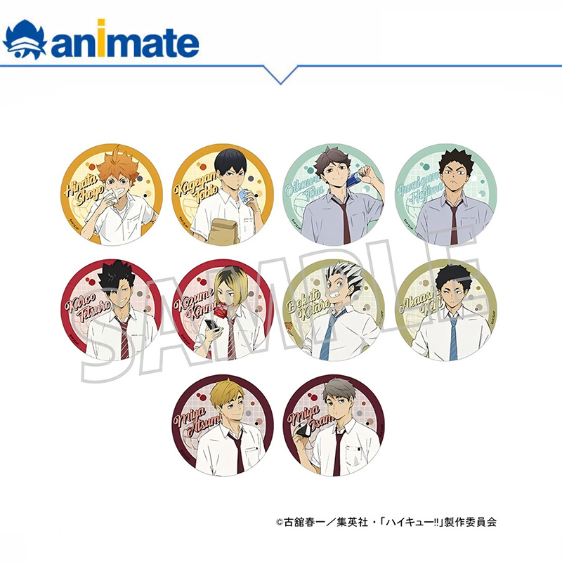 【现货】排球少年 亚克力杯垫 午休ver. animate正版授权