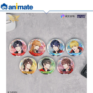 【现货】全职高手国家队系列徽章（端盒）animate 授权正版