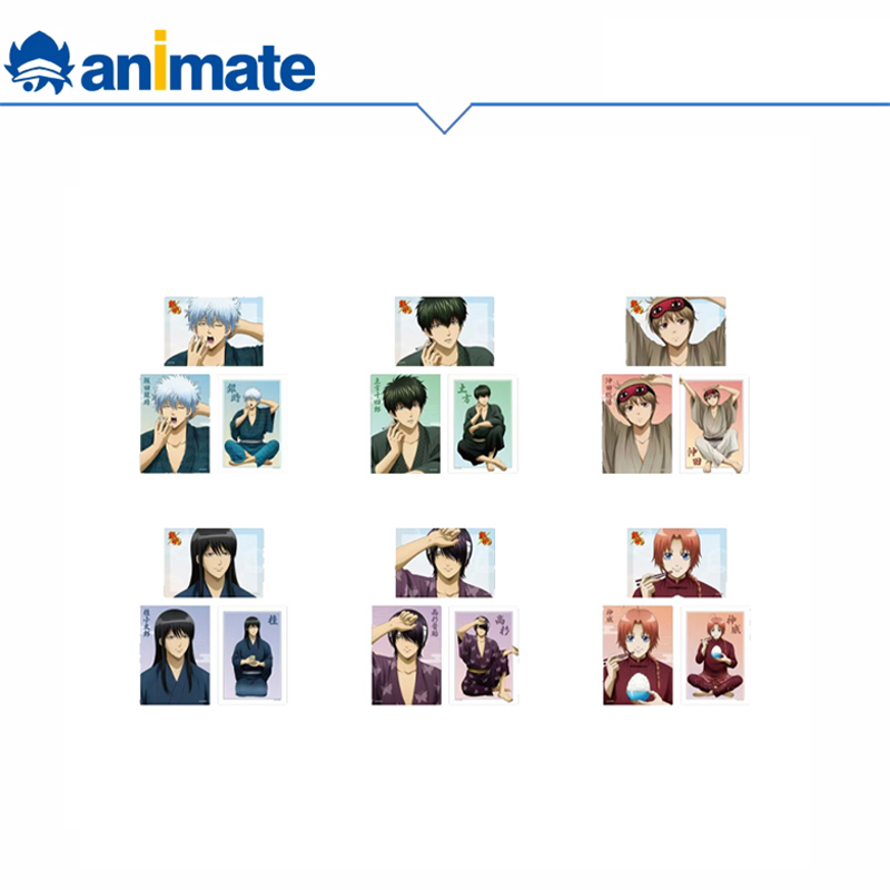 【现货】银魂 生写3枚套装 一天的开始 animate正版授权