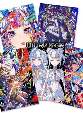 【现货】Mika Pikazo 画师原创 亚克力砖海报文件夹明信片animate