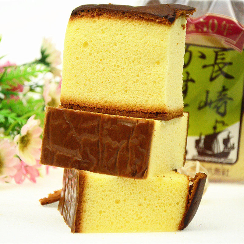 日本进口长崎丸东马露蜂蜜蛋糕6枚入260g 速食早餐下午茶零食食品