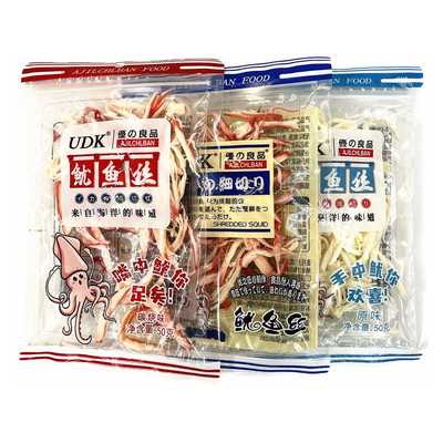 UDK优之良品北海道碳烤鱿鱼丝50g