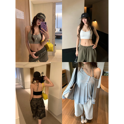 荒荒家 6/26 10:00AM 新品折扣！ 系带挂脖短款美背