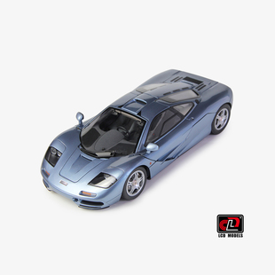 LCD 1:18 迈凯伦 F1 冰蓝色 尾翼镂空 授权产品 合金全开汽车模型