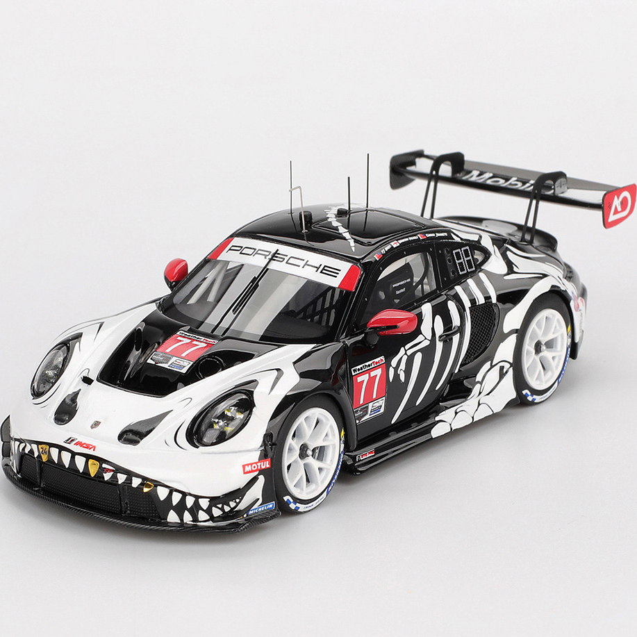 TSM  1:43 保时捷 911 GT3 R #77 AO Racing 2025 IMSA合金车模型