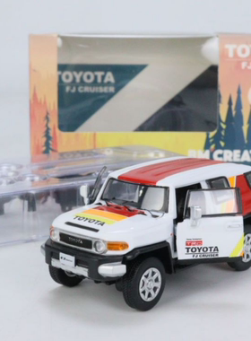【现货】BM 1:64 丰田 兰德酷路泽 FJ 双门可开 左肽 合金车模型