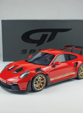 GT Spirit 1:12 保时捷 911 992 GT3 RS GUARDS 2021 树脂车模型