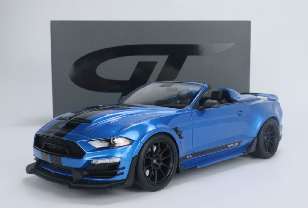 【现货】gt spirit 1:18 谢尔比 野马 超级蛇 speedster 树脂车模