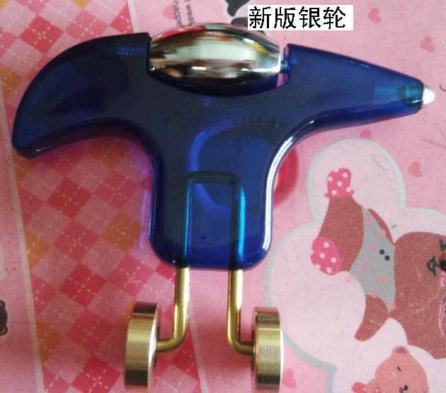 厂价不议价包邮红光洪光经络新型点穴器蓝色机器人无齿铜轮按摩器