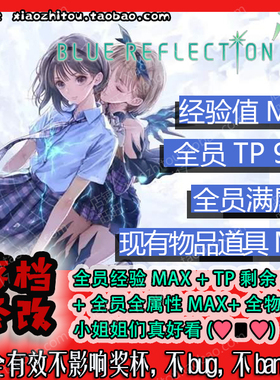 小指头 Switch 蓝色反射帝 存档修改 满级满属性 满TP 满物品道具