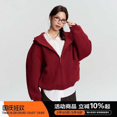RAPPEYE休闲复古重磅情侣款卫衣