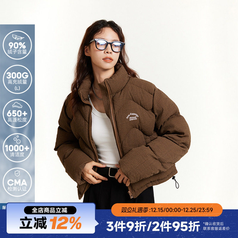 RAPPEYE短款波浪羽绒服