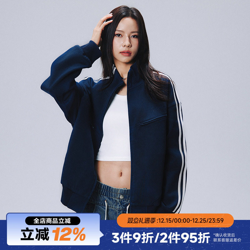 RAPPEYE拉链卫衣RAPP分割双杠