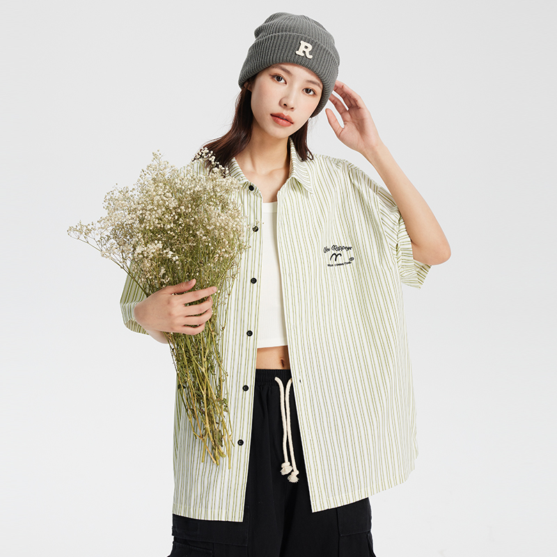 RAPPEYE小清新夏季短袖衬衫