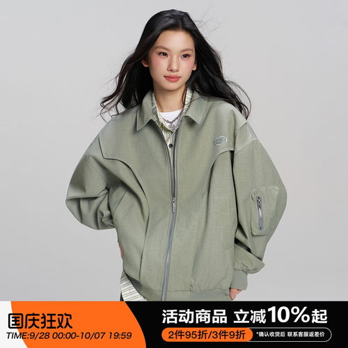 RAPPEYE休闲翻领活页夹克外套