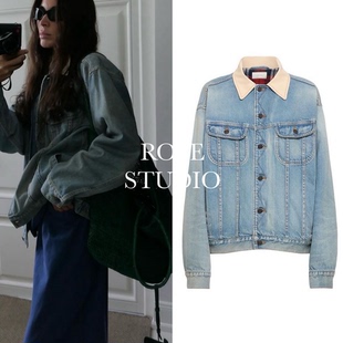自留力荐!ROW Jorelle复古灯芯绒翻领磨毛里衬牛仔夹克外套 25秋