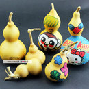 儿童手工天然小葫芦DIY美术制作门对门文玩创意镇宅绘画涂鸦材料