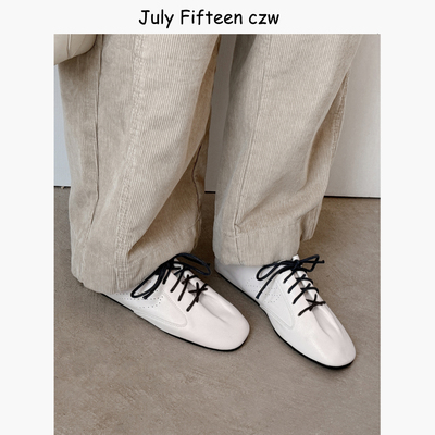 英伦真皮系带2cm内增高小皮鞋