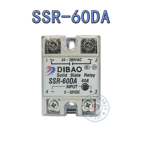 SSR-60DA 固态继电器直流控制交流 DC-AC SSR10A DIBAO