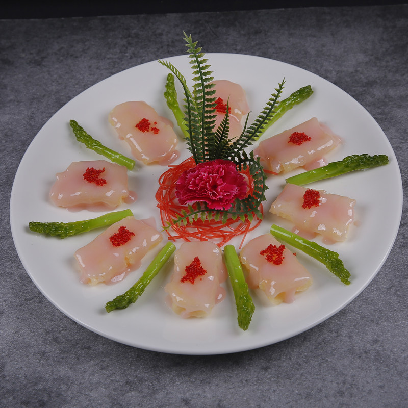 八大菜系之粤菜模具展示仿真百花酿鱼肚模型餐饮酒店用品美食道具