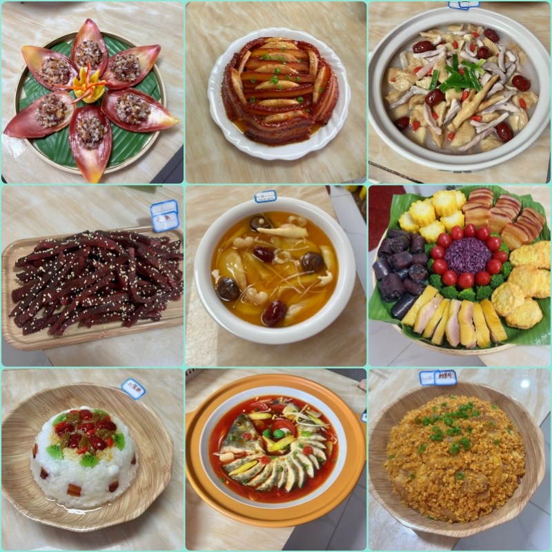 仿真菜品模型展示博物馆树脂美食