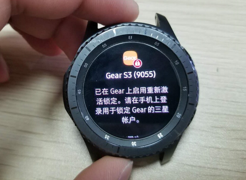 三星手表解锁 重新激活绑定 ID锁 Gear s3/s2/sport/f