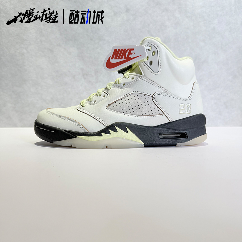 NIKE Air Jordan 5AJ5时尚经典百搭透气高帮复古篮球鞋HQ7978-102