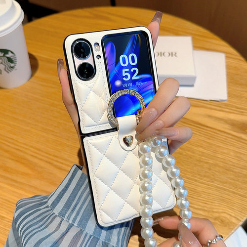 手链素皮防摔小香风菱格