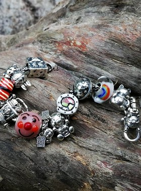 毕亨特三文鱼寿司小宇宙手链