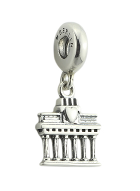 纯银德国手链串珠吊坠