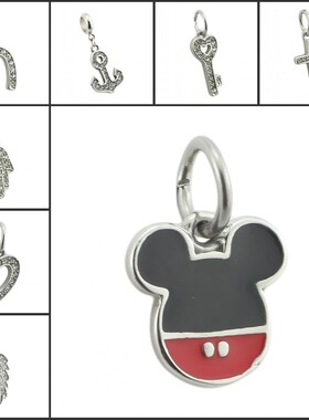 不锈钢吊坠系列之  镶石上帝之手 钥匙 十字架 吊坠