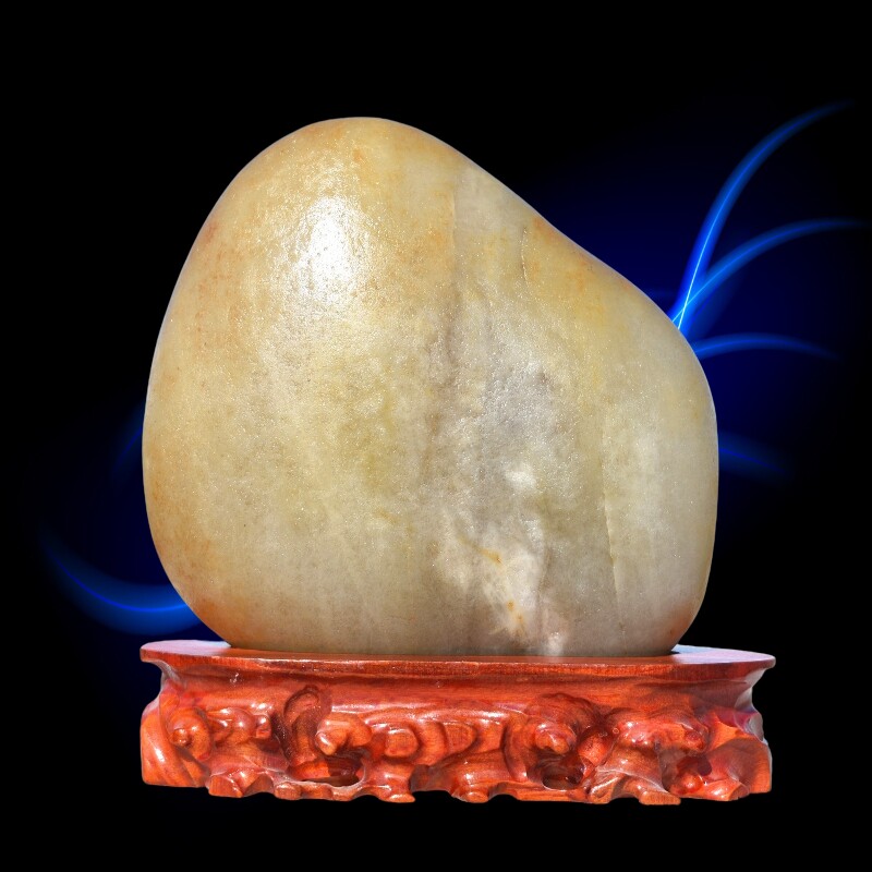 新疆金丝玉戈壁玉珠宝首饰玉石玉器奇石摆件原石籽料雕刻料子