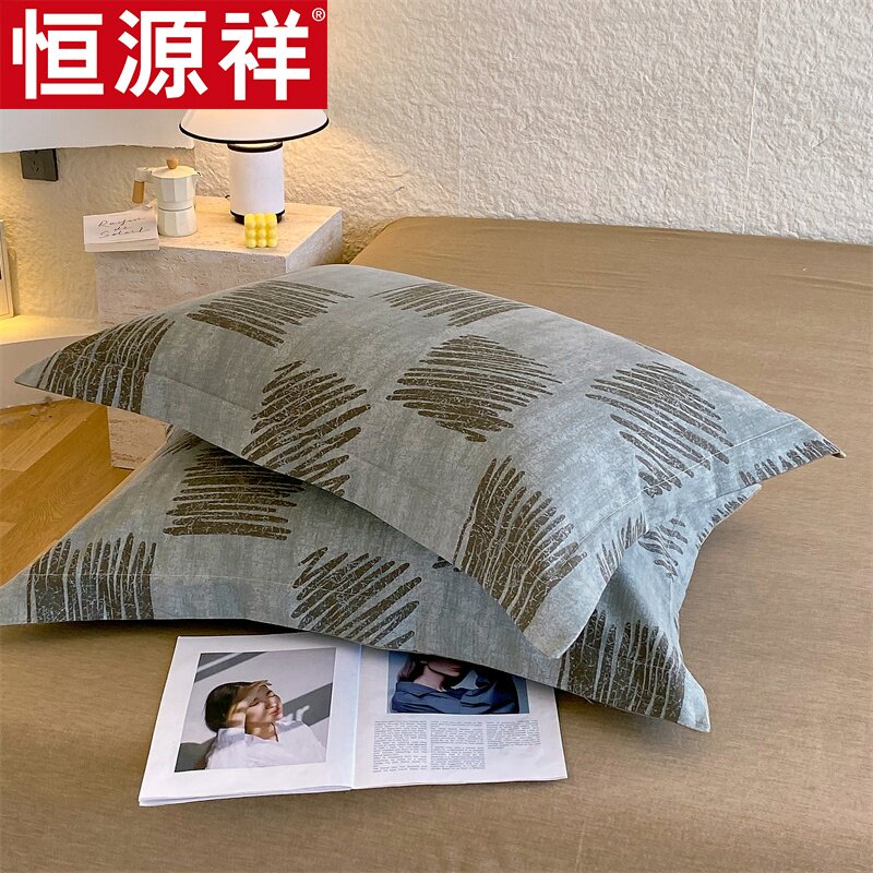 一对枕套无芯全棉加厚耐用枕套