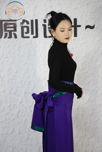 藏袍民族风定制假袍锅庄舞裙