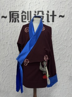 藏式民族风藏族服装藏袍男款男袍不包括衬衣及配饰