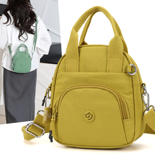 捷朗仕新款 防泼水小布包单肩斜挎包迷你手提手机包女生逛街小挎包