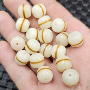 白菩提根老型珠散珠线型天珠路路通手链项链饰品配件手工珠子