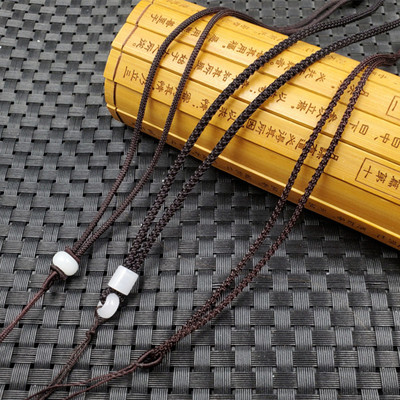 玉线玉绳 仿白玉平安扣挂件绳可调节吊坠绳珠宝玉石项链绳玉绳