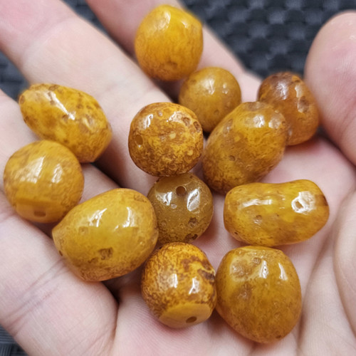 应该浮盐水蜜蜡随型珠散珠人造