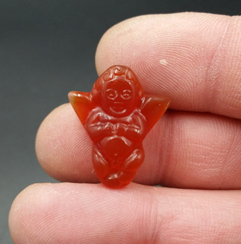 a货红玛瑙冰种天然玉石