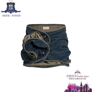 女士新款 正品 Magda 纽扣棉牛仔迷你半身裙 直邮 Butrym 英国代购