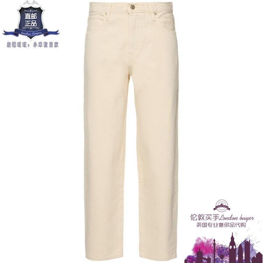 英国代购 女士新款 Frame 中腰棉牛仔裤 正品直邮