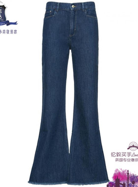 英国代购 女士新款 Wandler 修身棉喇叭牛仔裤 正品直邮