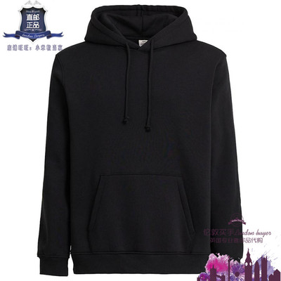 英国代购 男士新款 Skims 口袋棉混纺连帽运动卫衣 正品直邮