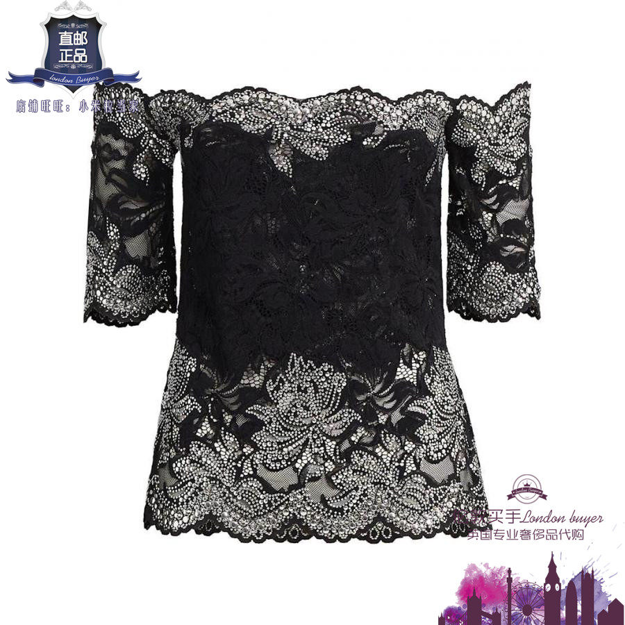 英国代购 女士新款 Rabanne 露肩休闲衬衫 正品直邮