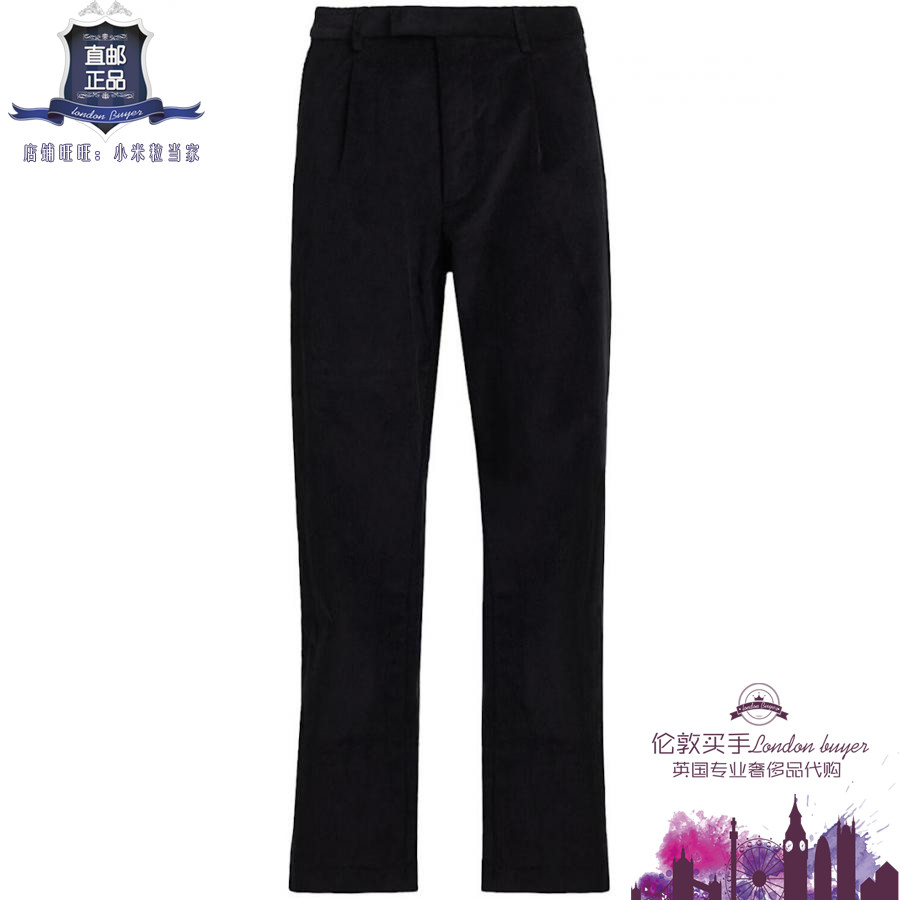英国代购 男士新款 The Core 直筒棉混纺灯芯绒休闲裤 正品直邮