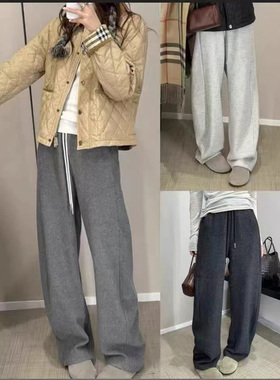 现货发 巨好穿！ CAY~原厂订单 加绒加厚款休闲裤弯刀裤弯刀裤女