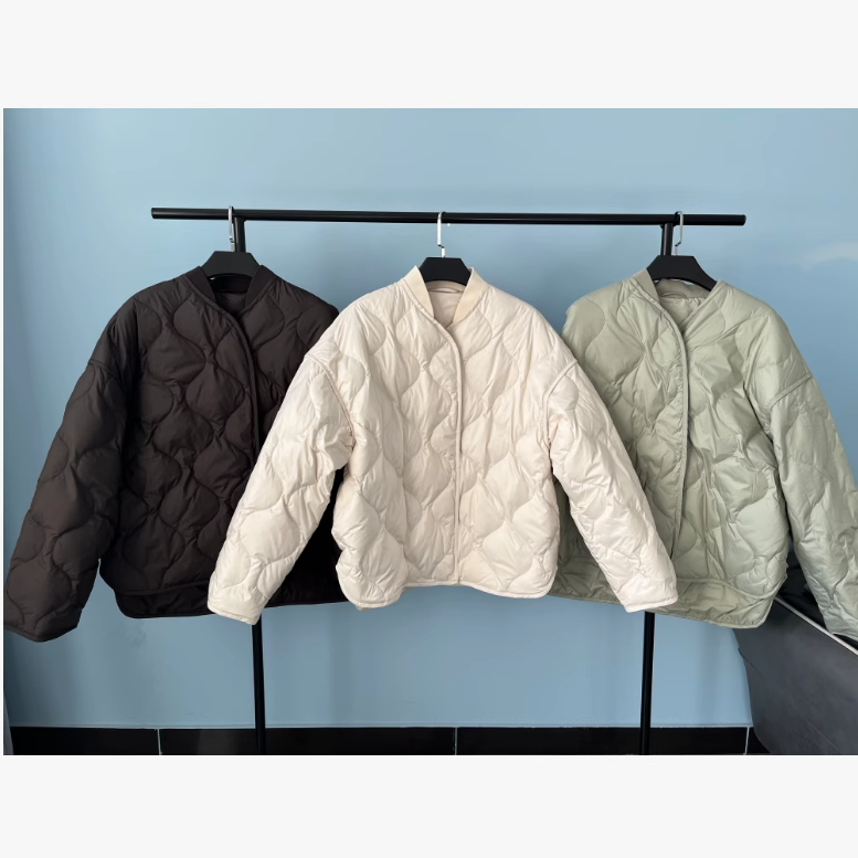现货 C*S高定新国标！经典衍缝设计轻薄保暖90白鸭绒三防羽绒服