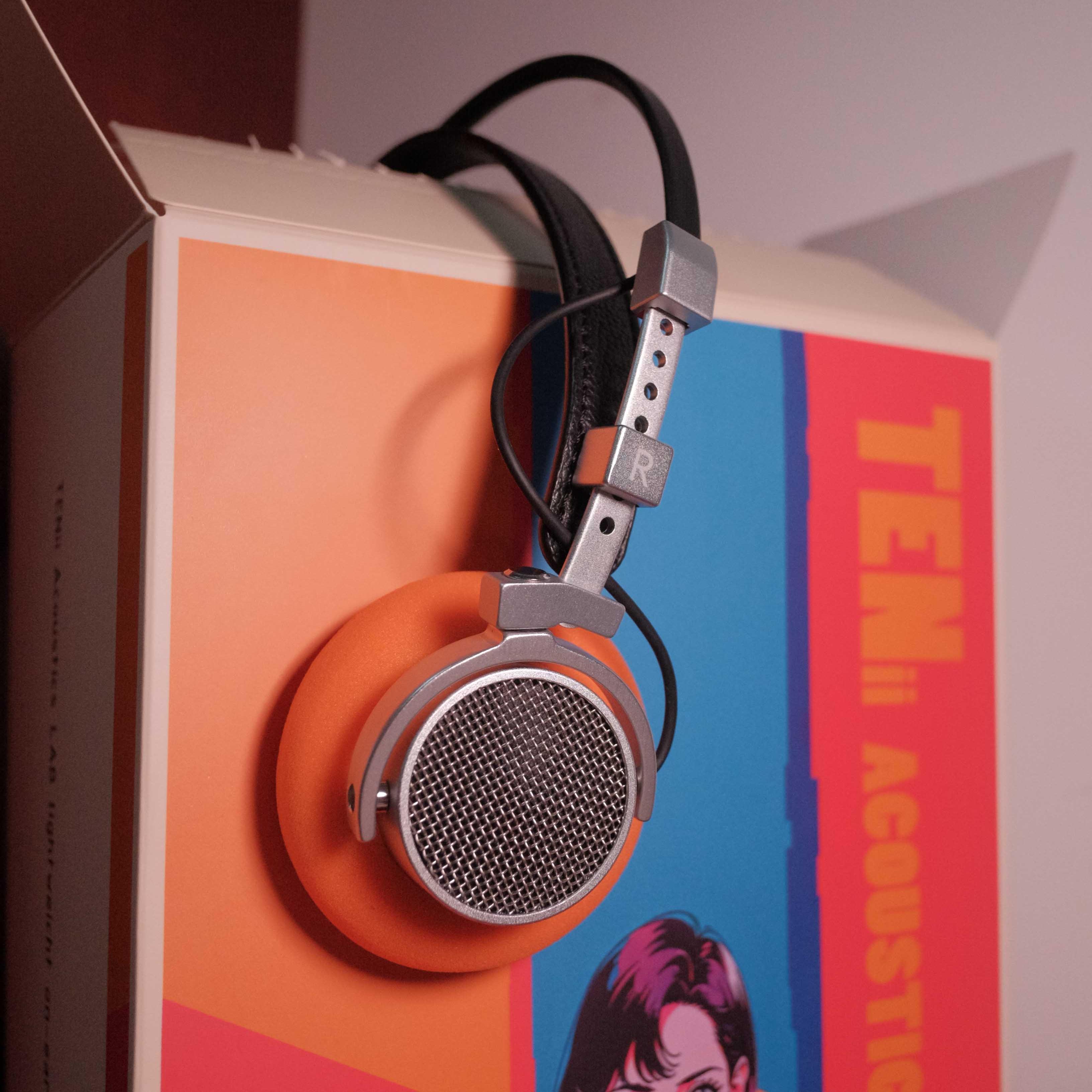 拾贰声研复古小头戴HIFI耳机